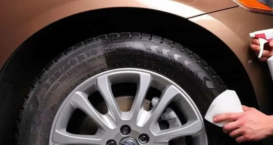 Чернение резины авто