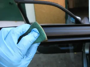 Обработка резиновых уплотнителей